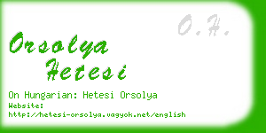 orsolya hetesi business card